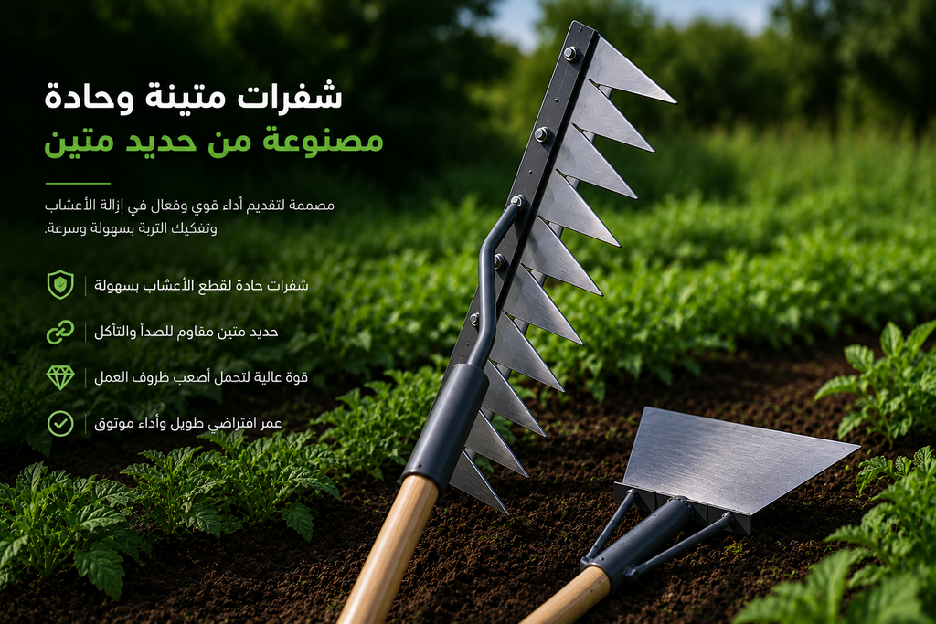 طقم مجرفة + مكشطة