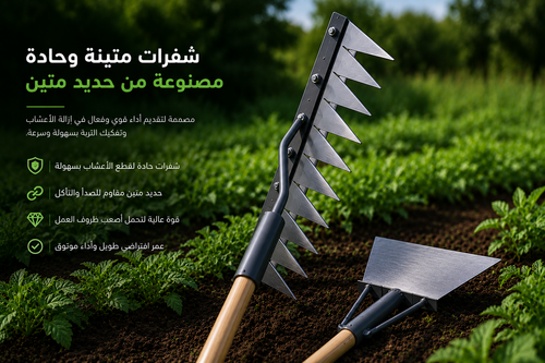 طقم مجرفة + مكشطة