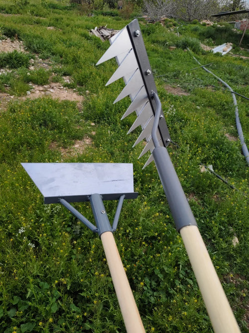 طقم مجرفة + مكشطة